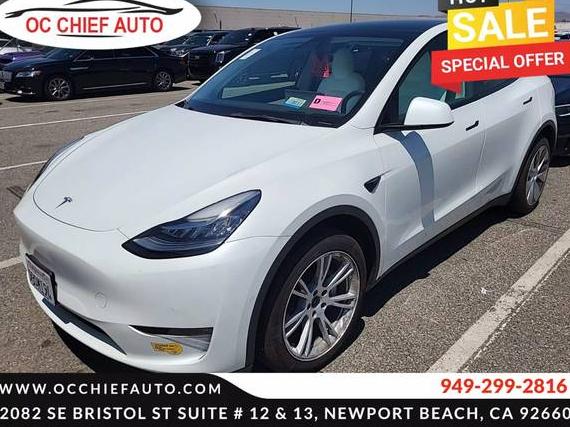 TESLA MODEL Y 2022 7SAYGDEE3NF438002 image